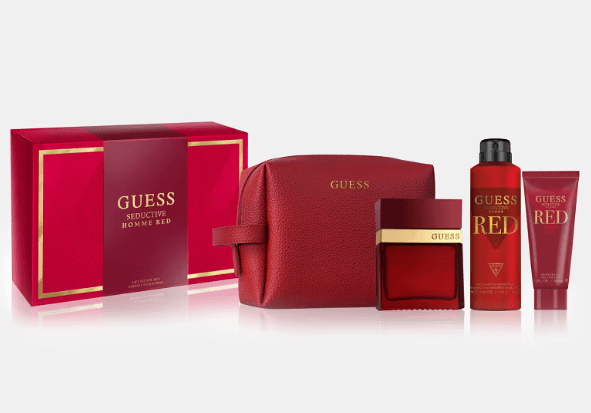 Guess Seductive Homme Red Estuche Para Caballero 100ml EDT 4 Piezas – Perfume Seductor y Masculino - 5th Avenue CR