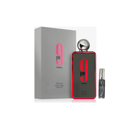 9PM Rebel Afnan Decant 10ml – Dulce y Sensual - 5th Avenue CR