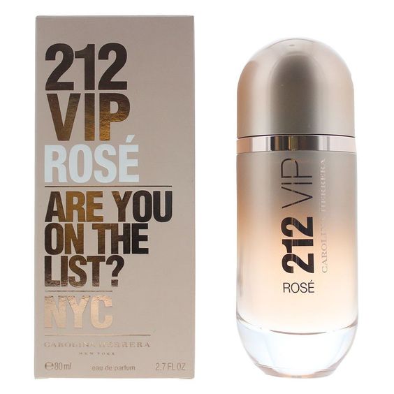 Carolina Herrera 212 VIP Rose 80ml EDP – Perfume Femenino Floral y Glamuroso - 5th Avenue CR