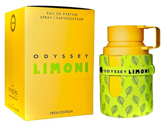 Odyssey Limoni EDP 100ml - Fragancia unisex cítrica fresca disponible en Costa Rica