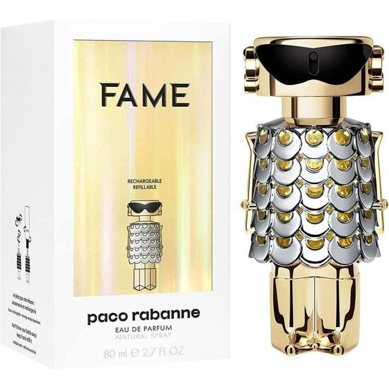 Paco Rabanne Fame 80ml EDP - Fragancia femenina sofisticada y moderna ideal para Costa Rica.